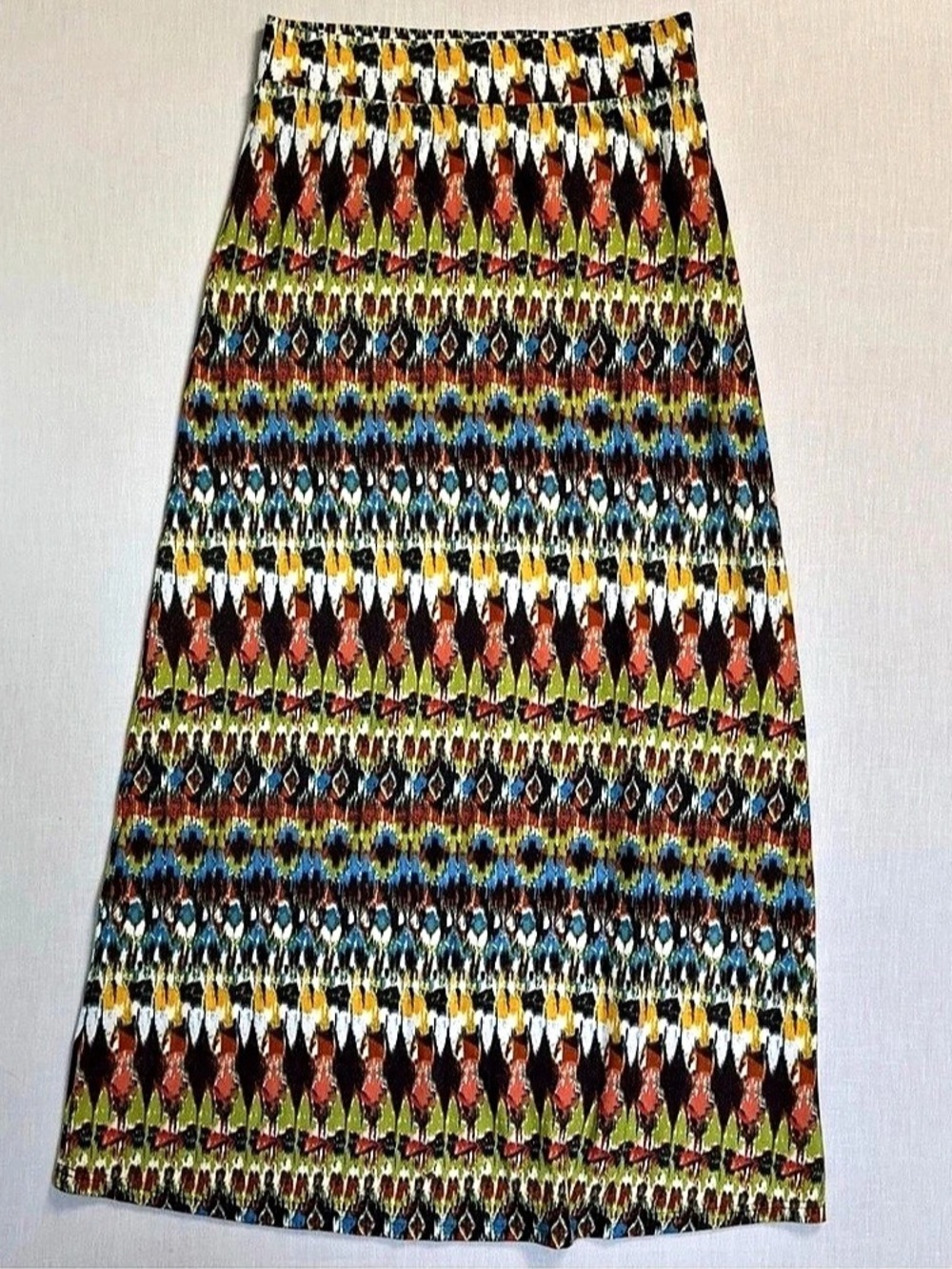 Ariat Geometric Maxi Skirt in Multicolor Size Small